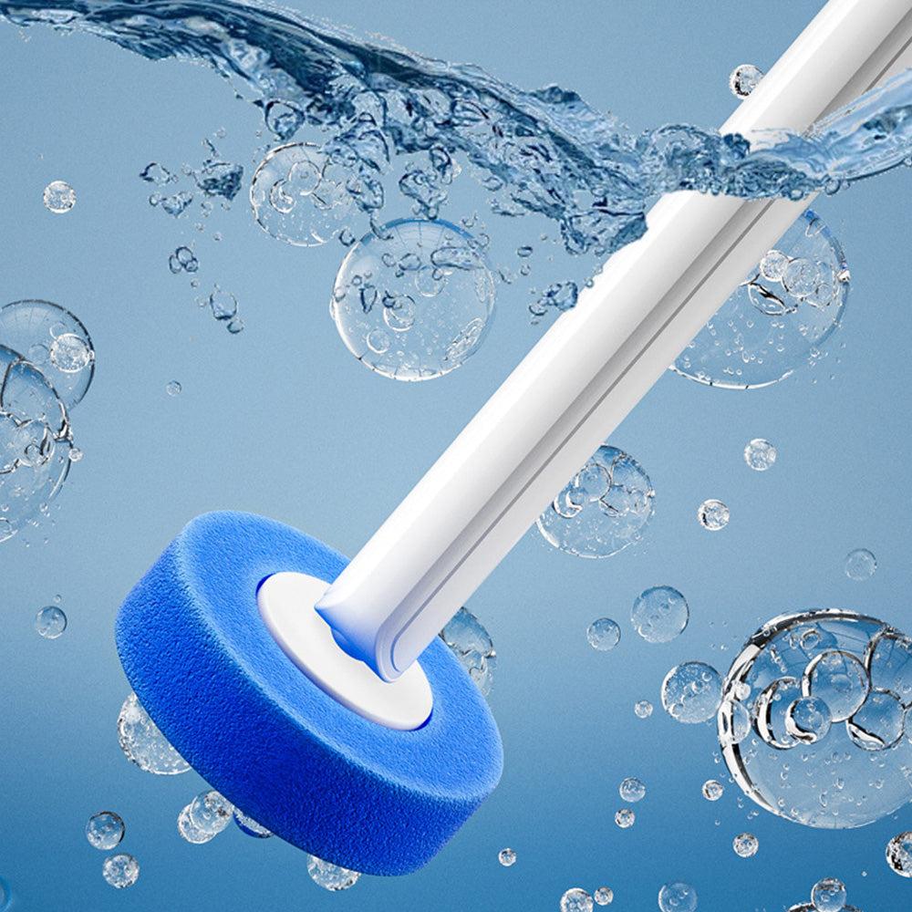 💧Disposable Toilet Bowl Brush and Holder Cleaning System with Cleanser-Infused Heads