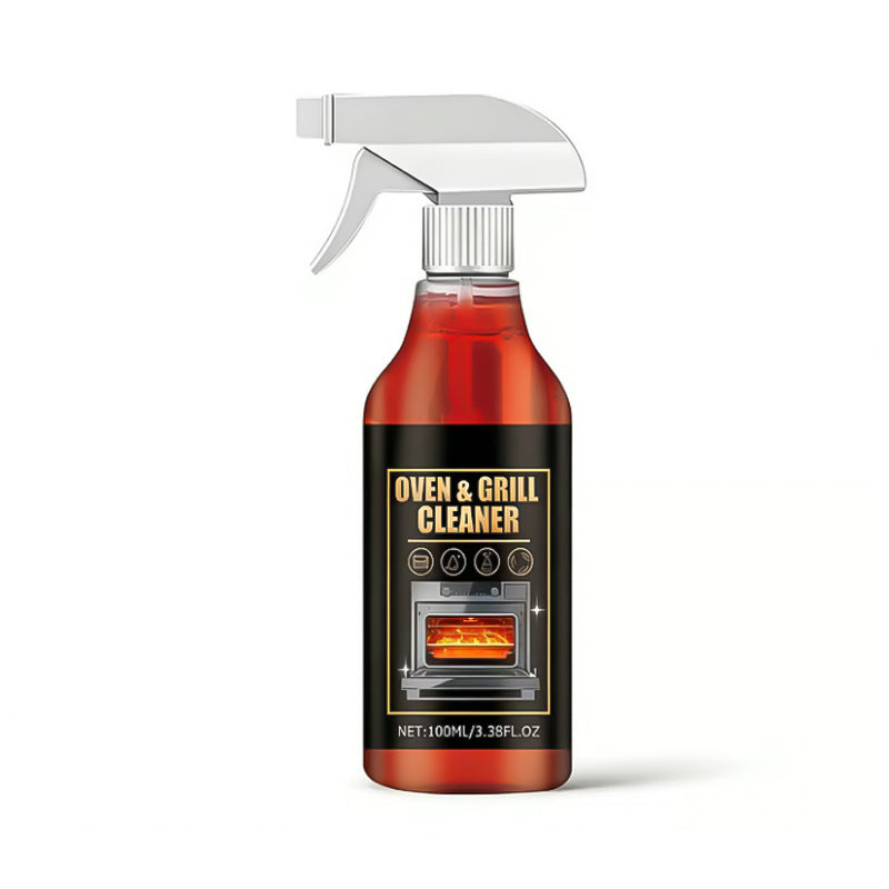 🧼✨ Oven & Grill Cleaner Spray – Dissolves Grease in 5 Mins, No Scrubbing & Eliminates Odors 🔥