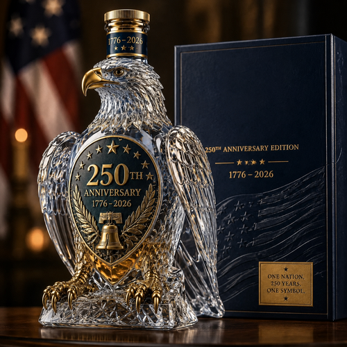 🦅Patriotic 250th Anniversary Collectible Bottle