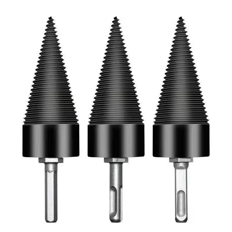 🔧The Professional Upgrade for Firewood Prep. Durable Drill Set Makes Quick Work of Logs🛠️⚡