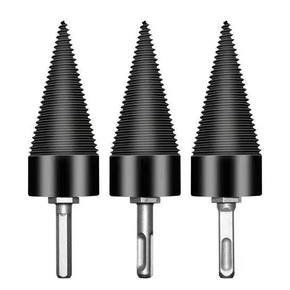 🔧The Professional Upgrade for Firewood Prep. Durable Drill Set Makes Quick Work of Logs🛠️⚡