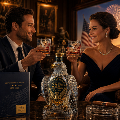 🦅Patriotic 250th Anniversary Collectible Bottle