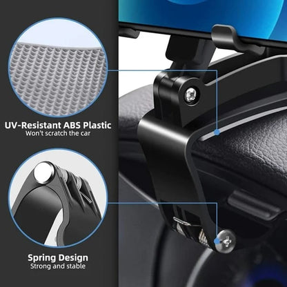 🔥360°Adjustable Car Dashboard Mobile Phone Holder📱Works with all mobile phones
