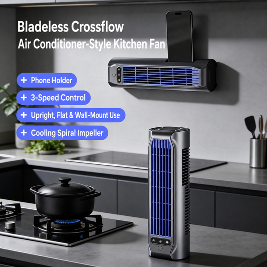 New Desktop USB Charging Small Fan Bladeless Tower Fan