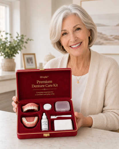 🦷 Medical Full Denture with Strong Suctiond Custom-Fit Full Functional Dentures
