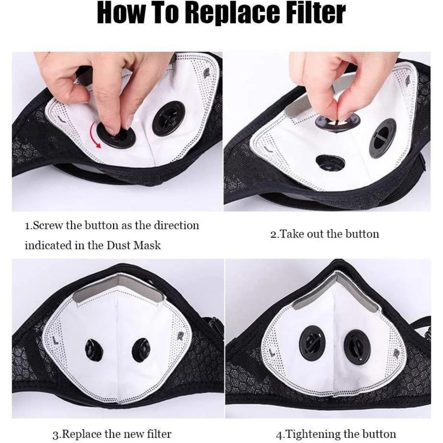 💖Reusable Carbon Filter Face Covering for Outdoor Activities