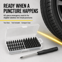 30 large + 30 small + black mini screwdriver