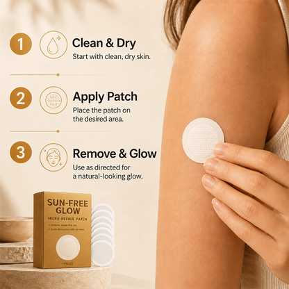 Sunless Glow Micro Patch – Gradual Sunless Bronzing for a Natural-Looking Tan