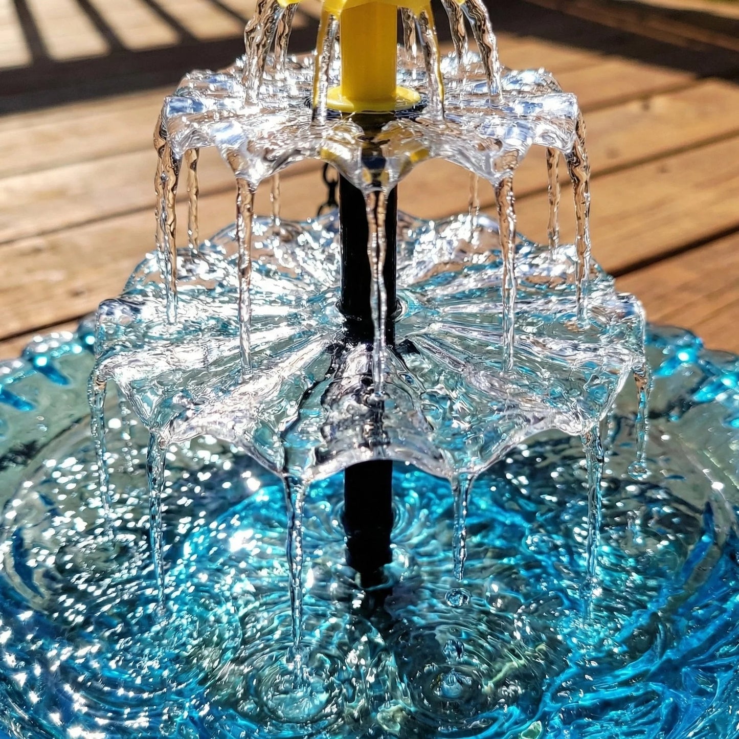 🔥🔥Solar Cascade Hanging Bird Bath Fountain🎁