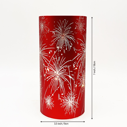🎆 Patriotic Firework Lantern Set – Red, White & Blue Hanging Decorations for Parties & Celebrations ✨