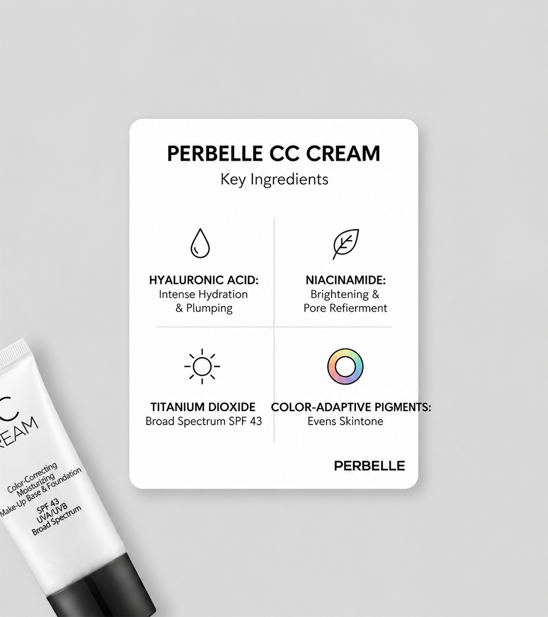 Tone-Adapting CC Cream – Lightweight Color-Correcting Face Cream for a Natural-Looking Finish