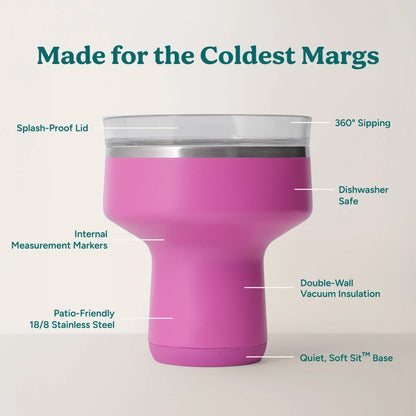 🍸16oz Insulated Margarita Cocktail Tumbler
