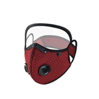 Burgundy [with lenses]