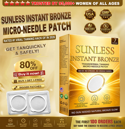 ☀️☀️Sunless Bronze Glow Microneedle Patches✅