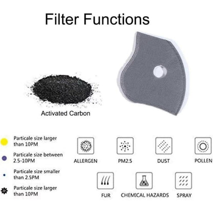 💖Reusable Carbon Filter Face Covering for Outdoor Activities