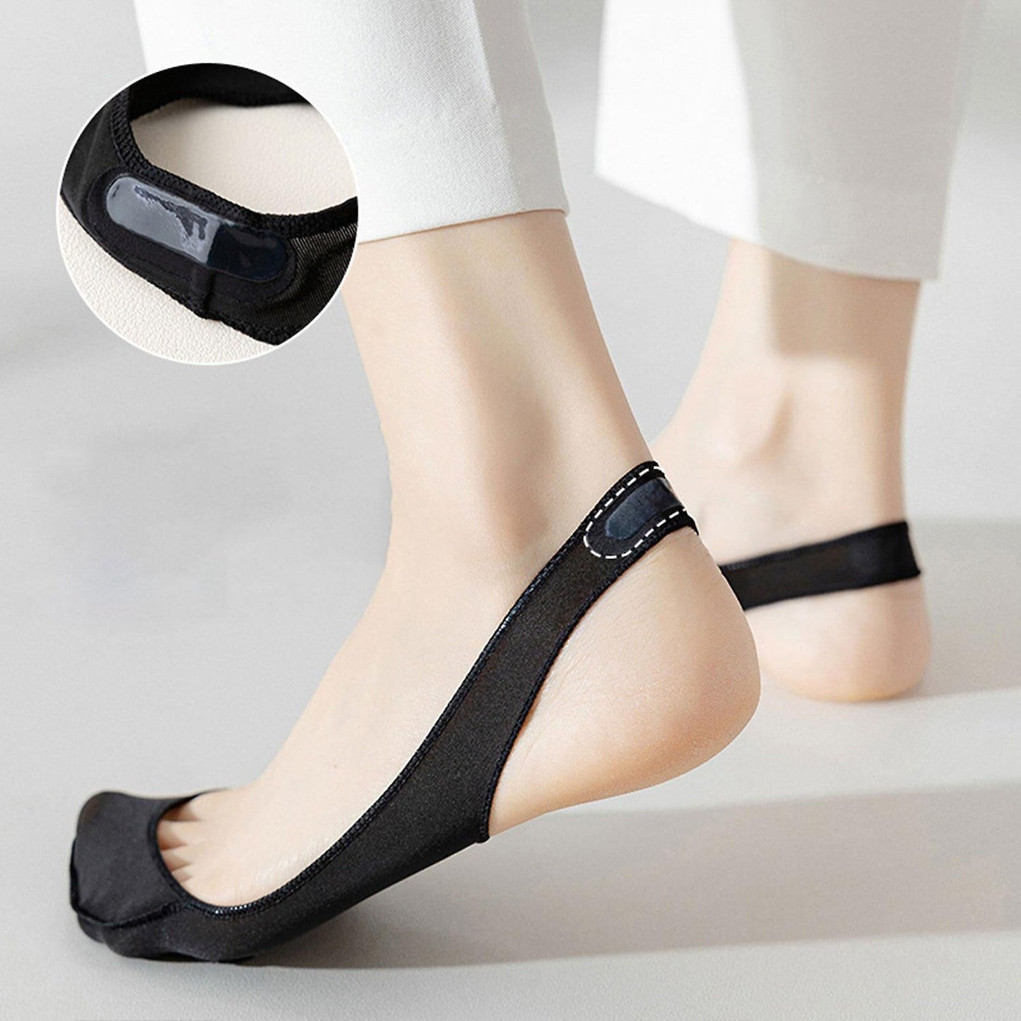 👠Silicone Anti-Slip Invisible Socks💞