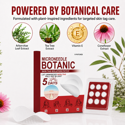 🗽✅Botanical Microdart Skin Tag Care Patches – Targeted Spot Patches for At-Home Skin Care