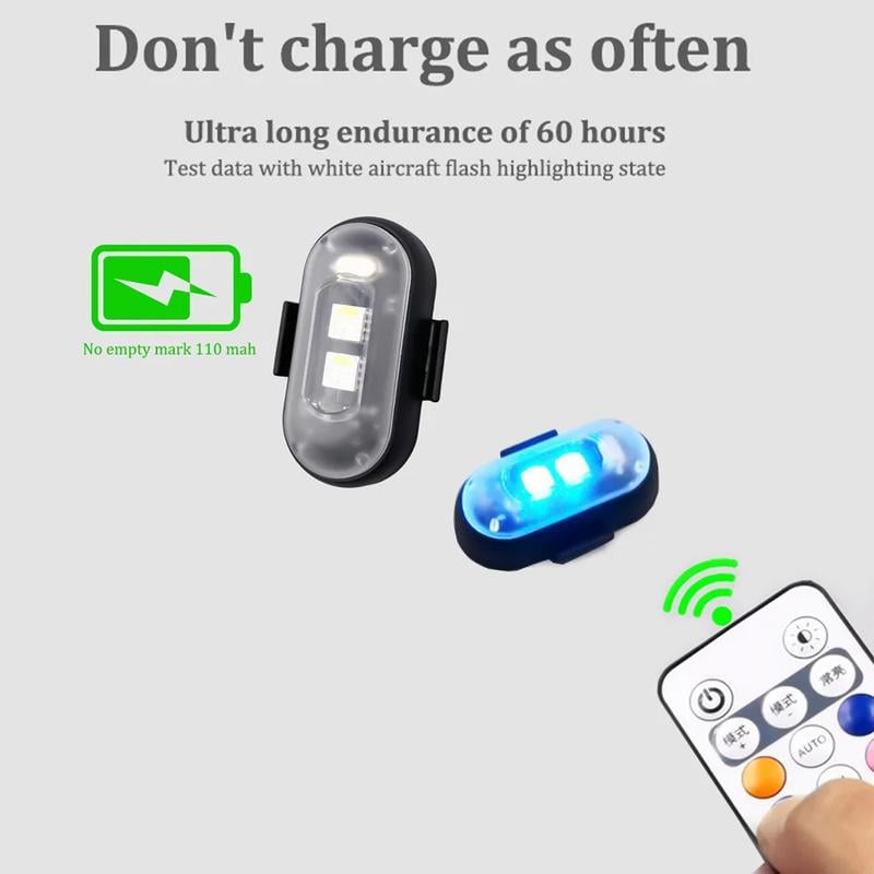 🔥🔥Wireless RGB Car LED Strobe Lights – Colorful Interior Atmosphere Lighting