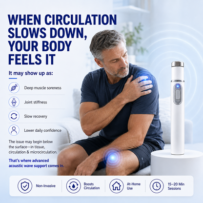 🔥 Advanced Acoustic Wave Technology for Men’s Personal Wellness