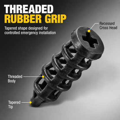 🔩60-Piece Emergency Tubeless Tire Puncture Seal Kit