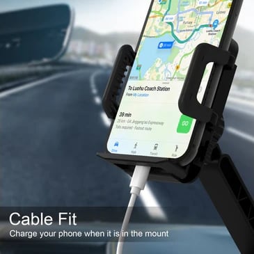 🔥360°Adjustable Car Dashboard Mobile Phone Holder📱Works with all mobile phones