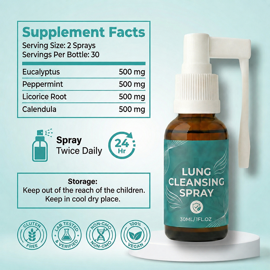 🌿Herbal Respiratory Comfort Spray