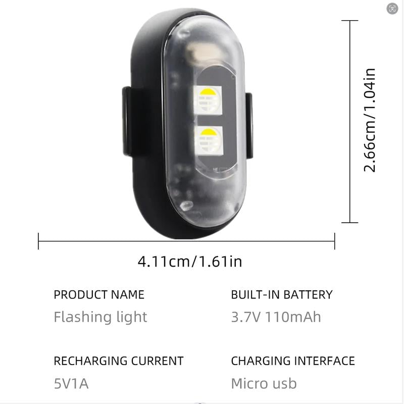 🔥🔥Wireless RGB Car LED Strobe Lights – Colorful Interior Atmosphere Lighting