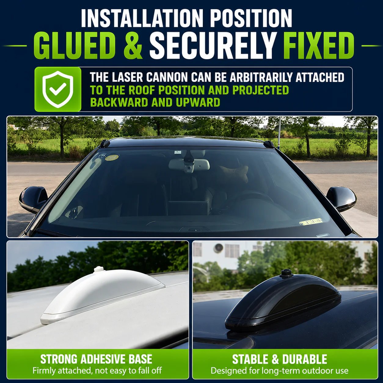 Car Laser Safety System | Vehicle Laser Collision Warning Protection