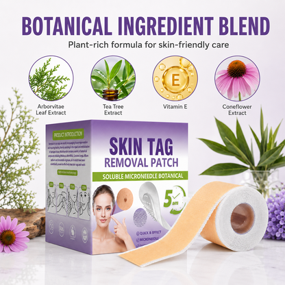 Botanical Micro-Point Skin Care Patches for Small Bumps