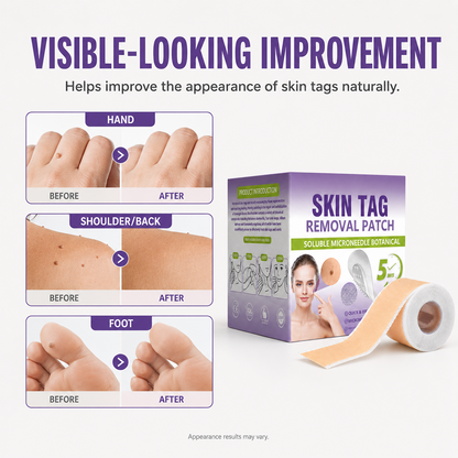 Botanical Micro-Point Skin Care Patches for Small Bumps