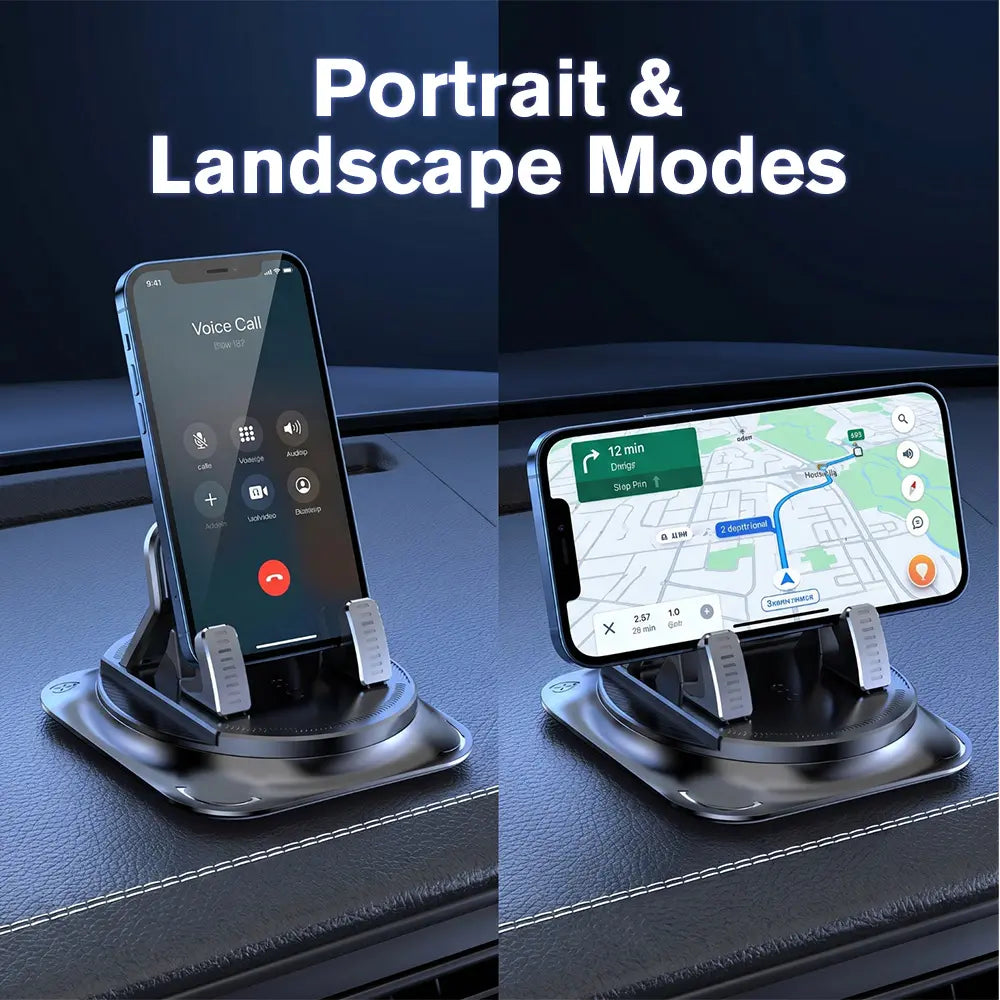 360 Degree Rotatable Suction Cup Car Phone Holder for Dashboard
