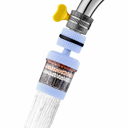 360° Rotating 6-Layer Faucet Filter