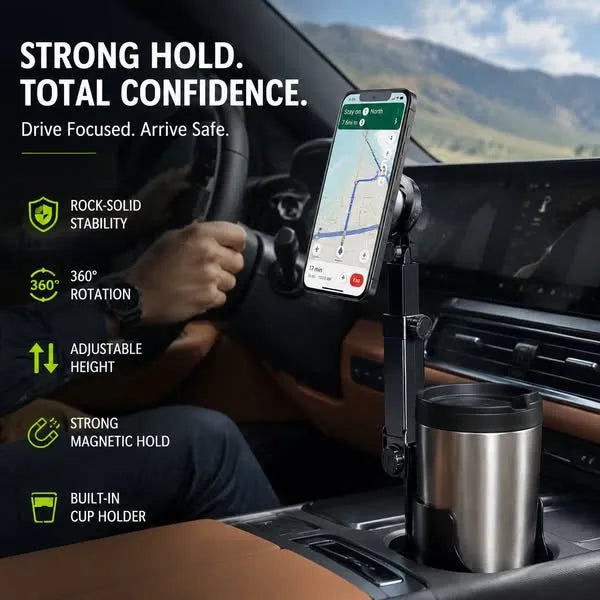 ⭐2026 New Arrival🥳🧲Car Cup Holder Phone Mount