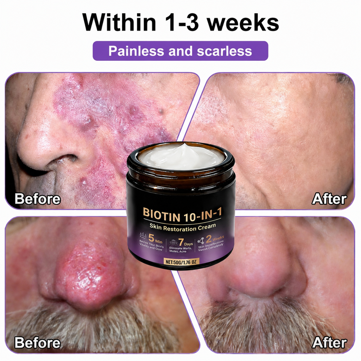 10-in-1 Nourishing Skin Care Cream – Hydrating & Smoothing Formula