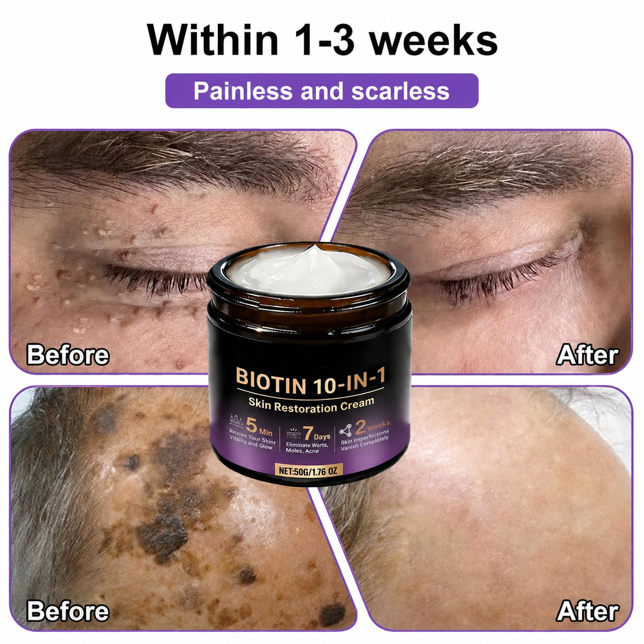 10-in-1 Nourishing Skin Care Cream – Hydrating & Smoothing Formula