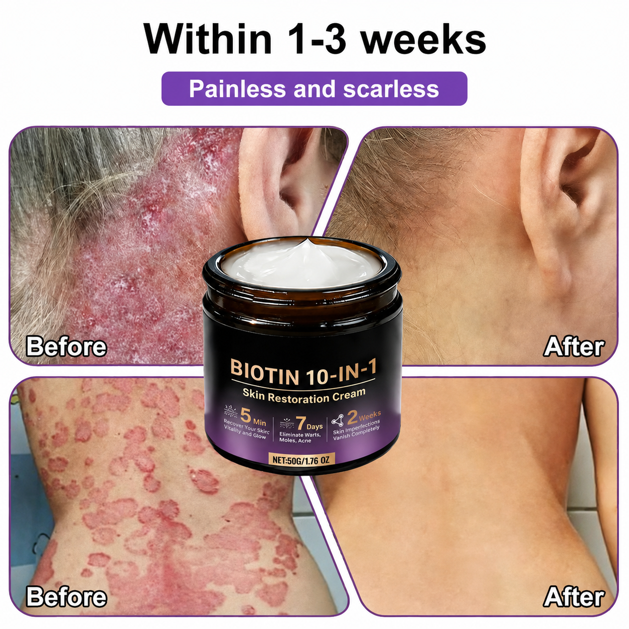 10-in-1 Nourishing Skin Care Cream – Hydrating & Smoothing Formula