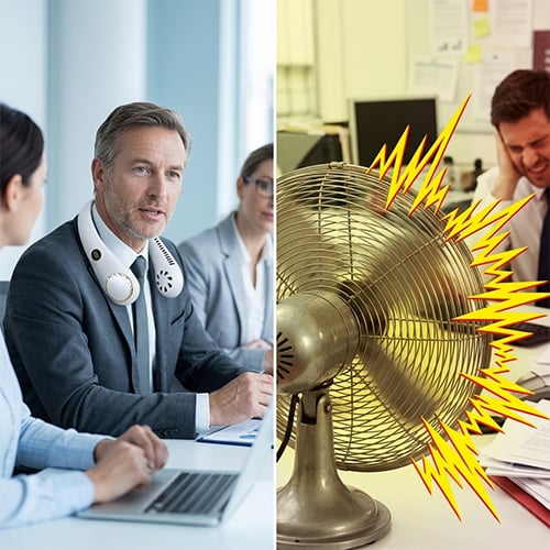 🌀Ditch Old Hand Fans – This New Revolutionary Neck Fan Keeps You Cool Hands-Free