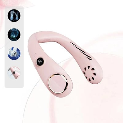 🌀Ditch Old Hand Fans – This New Revolutionary Neck Fan Keeps You Cool Hands-Free