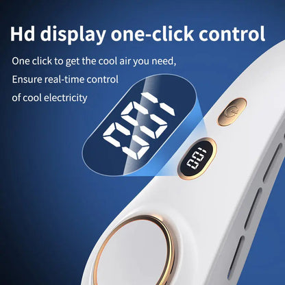 🌀Ditch Old Hand Fans – This New Revolutionary Neck Fan Keeps You Cool Hands-Free
