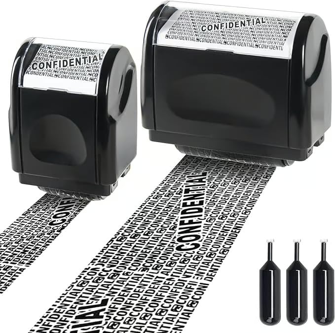 🔥🔥Privacy Protection Security Roller Stamp — Address & Billing Info Blocker, Home & Office Mailing Essentials