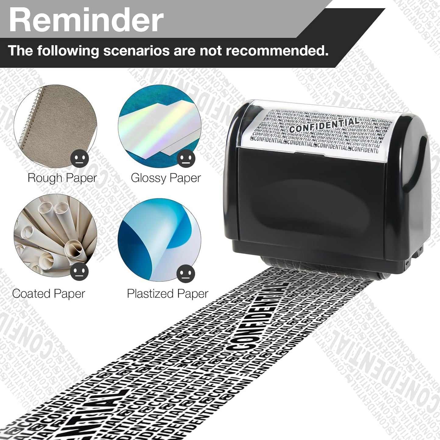 🔥🔥Privacy Protection Security Roller Stamp — Address & Billing Info Blocker, Home & Office Mailing Essentials