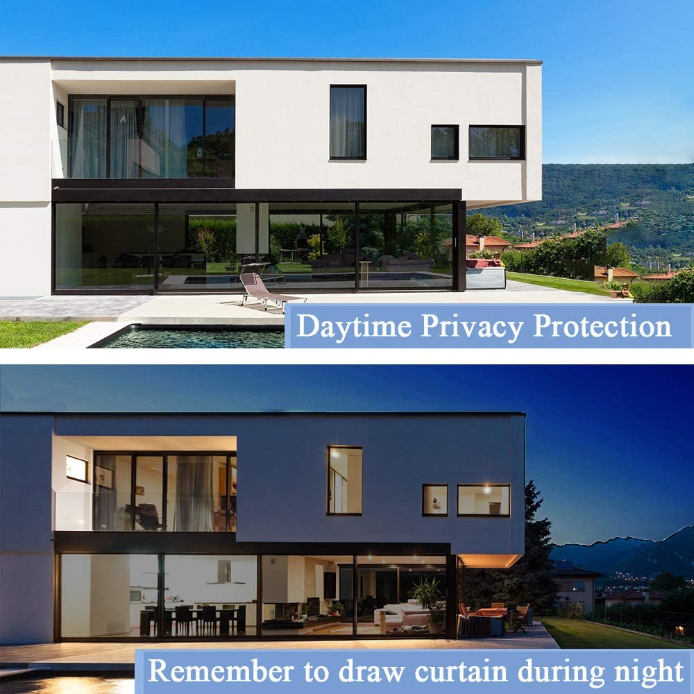 Window Film – Peeping Proof,Heat & Sunlight Insulation