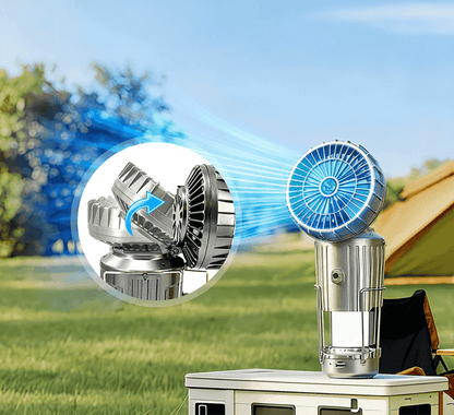 5-in-1 Solar Fan Lantern