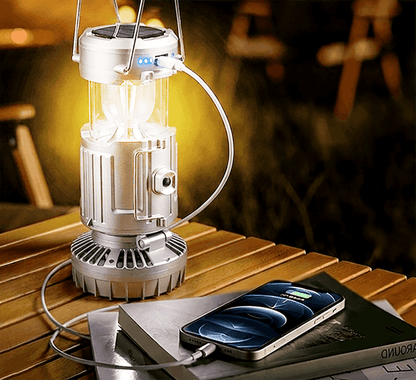 5-in-1 Solar Fan Lantern