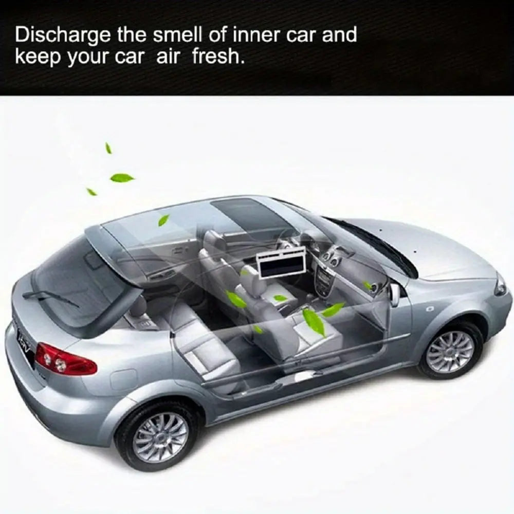 Solar-Powered Car Window Exhaust Fan – Energy-Saving Ventilator with Air Purifier & Radiator Function