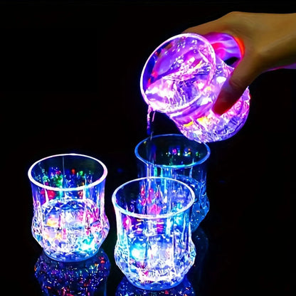 Liquid Activated LED Flash Crystal Drink Set✨🥤
