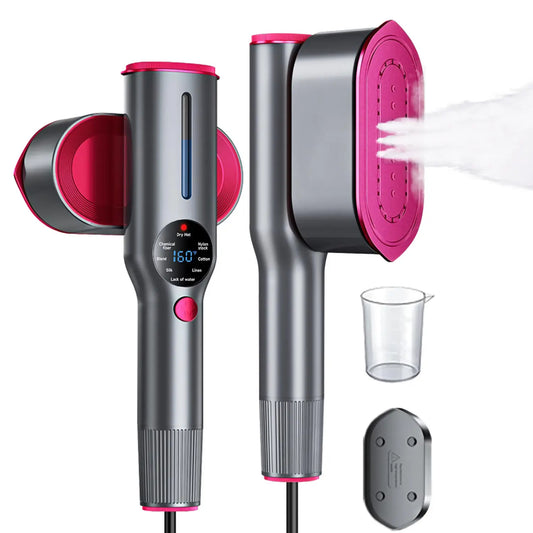 ✨7-Mode Portable Garment Steamer | 5s Fast Heat LED Handheld Travel Iron