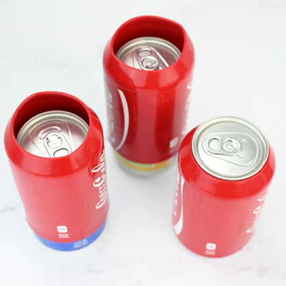 🥤 Silicone Can Sleeve Disguise Cover, Hide Drinks as Coke Can, Food-Grade Silicone Drink Accessory