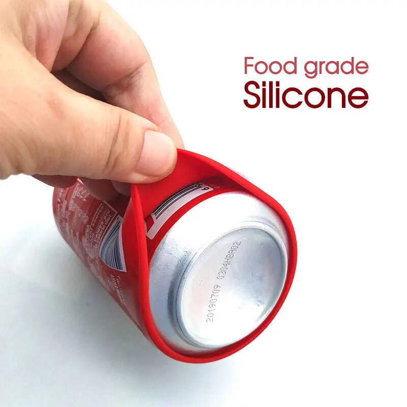 🥤 Silicone Can Sleeve Disguise Cover, Hide Drinks as Coke Can, Food-Grade Silicone Drink Accessory