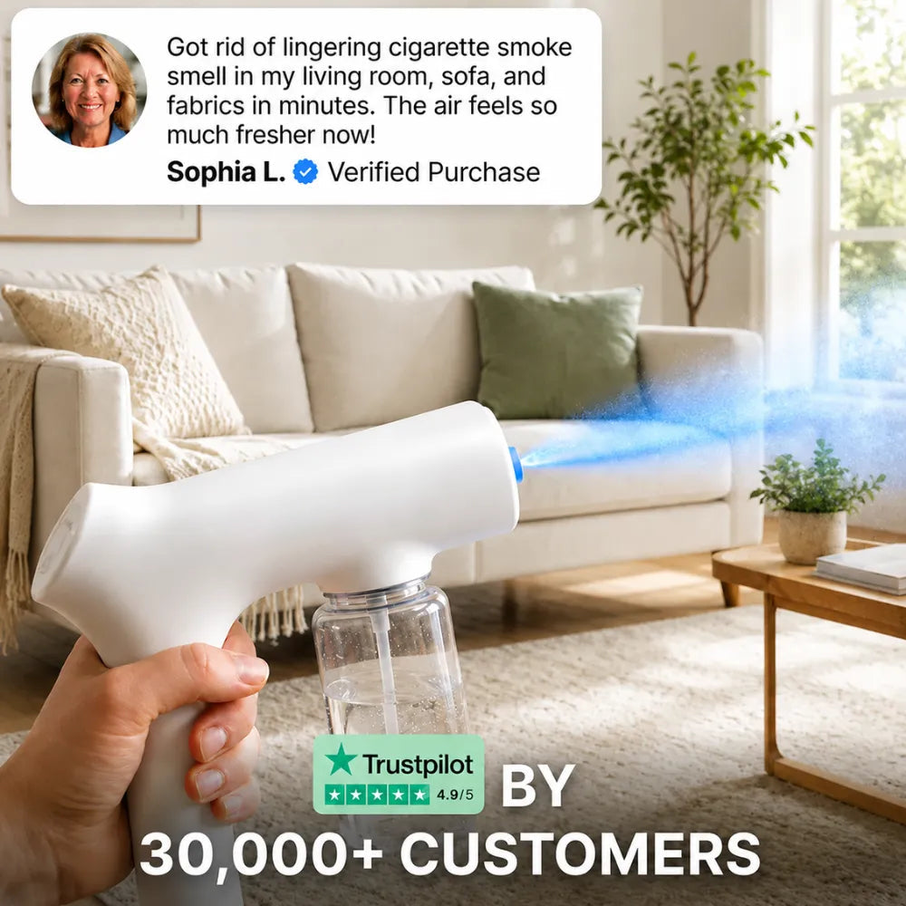 Nano Blue Light Probiotic Deodorizer, Indoor Odor Removal, Pet Deodorant.